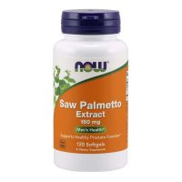 Now Saw Palmetto Extract 160mg 120 Veg. Capsules