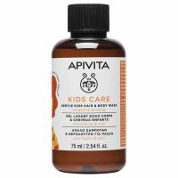 Apivita Kids Gentle Hair and Body Wash With Tangerine and Honey Travel Size 75 ml