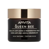 Apivita Queen Bee Κρέμα Προσώπου Απόλυτης Αντιγήρανσης & Αναγέννησης Πλούσιας Υφής με Βασιλικό Πολτό Ελεγχόμενης Αποδέσμευσης 50 ml