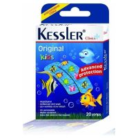 Kessler Clinica Original Kids Ψαράκια Αποστειρωμένα Παιδικά Αυτοκόλλητα 20τμχ