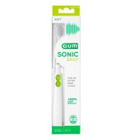 Gum Activital Sonic Soft 4100 Ηλεκτρική Οδοντόβουρτσα Λευκή με Μπαταρία