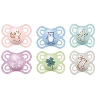 MAM Perfect Silky Silicon Pacifier 2-6m Unisex 2pcs