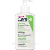 Cerave Hydrating Cream-To-Foam Αφρώδης Κρέμα Καθαρισμού Προσώπου για Κανονικό/Ξηρό Δέρμα 236ml
