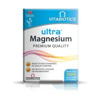 Vitabiotics Ultra Magnesium Συμπλήρωμα Διατροφής Μαγνησίου 375mg 60 ταμπλέτες