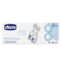 Chicco Physioclean Αμπούλες Φυσιολογικού Ορού 0m+ 5ml 10τμχ