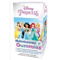 Disney Princess Συμπλήρωμα Διατροφής Πολυβιταμινών & Μετάλλων για Παιδιά με Γεύση Φρούτων 60 ζελεδάκια