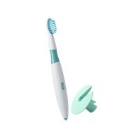 Nuk Starter Toothbrush Εκπαιδευτική Οδοντόβουρτσα & Προστατευτικός Δακτύλιος 12m+ 1τμχ