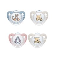 Nuk Trendline Disney Winnie the Pooh Πιπίλα Σιλικόνης 6-18m 2τμχ (Διάφορα Χρώματα)