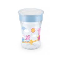 Nuk Peppa Pig Magic Cup Εκπαιδευτικό Κύπελλο 360° 8m+ 230ml 1τμχ