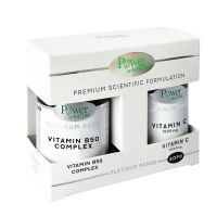 Power Health Platinum Συμπλήρωμα Διατροφής με Βιταμίνες B50 Complex 30 δισκία & Δώρο Βιταμίνη C 1000mg 20 δισκία 1+1