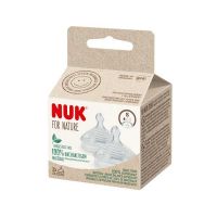 Nuk for Nature Θηλή Σιλικόνης Μεγέθους S 2τμχ