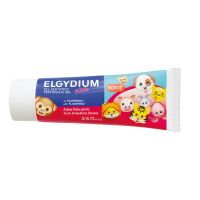 Elgydium Kids Emoji Παιδική Φθοριούχος Οδοντόπαστα Τζελ με γεύση Φράουλα 1000ppm 50 ml