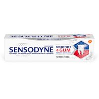 Sensodyne Sensitivity & Gum Λευκαντική Whitening Οδοντόκρεμα για Ευαίσθητα Δόντια & Ούλα που Αιμορραγούν 75ml