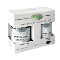 Power Health Classics Platinum Prostalive 30 δισκία & Δώρο Βιταμίνη C 1000mg 20 δισκία 1+1