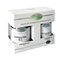 Power Health Platinum Coenzyme Q10 30mg 30tabs & Δώρο Βιταμίνη C 1000mg 20 δισκία 1+1