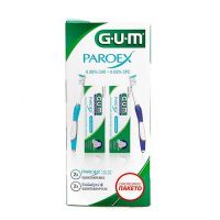 Gum Set Paroex 0.06% Οδοντόπαστα Καθημερινής Χρήσης 75 ml x 2 & Οδοντόβουρτσα GUM Technique+ Compact Soft x 2