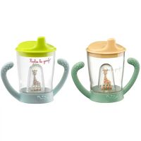 Sophie La Girafe Non-Drip Cup Εκπαιδευτικό Κύπελο με Στόμιο 6m+ (Διάφορα Χρώματα) 180ml 1τμχ