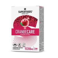 Superfoods Cranbercare 15200mg Συμπλήρωμα Διατροφής για το Ουροποιητικό Σύστημα 30caps