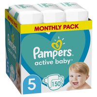 Pampers Active Baby Monthly Pack No5 11-16kg 150τμχ