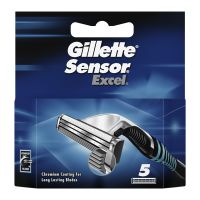 Gillette Sensor Excel Ανταλλακτικές Κεφαλές Ξυρίσματος 5τμχ
