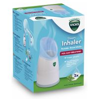 Vicks Steam Inhaler Συσκευή Εισπνοής Ατμού & 2 VapoPads με Μενθόλη