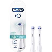 Oral-B iO Specialised Clean White Ανταλλακτικά Ηλεκτρικής Οδοντόβουρτσας 2τμχ