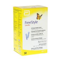 Freestyle 28-Gauge Sterile Lancets 50τμχ
