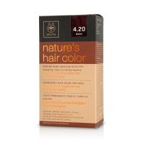 Apivita Nature's Hair Color Μόνιμη Βαφή Μαλλιών 4.2 Βιολετί
