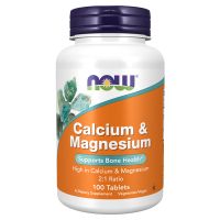 Now Calcium & Magnesium με Βιταμίνη D-3 & Zinc 100tabs