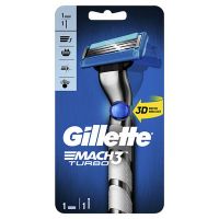 Gillette Mach 3 Turbo 3D Ξυριστική Μηχανή + 1 Ανταλλακτική Κεφαλή