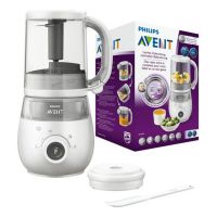 Avent Βρεφικός Ατμομάγειρας/Μπλέντερ 4 σε 1 SCF883/01 6m+