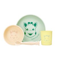 Sophie La Girafe Silicone Meal Set 4pcs