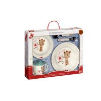 Sophie La Girafe Set Φαγητού από Μελαμίνη s460007 5 τμχ