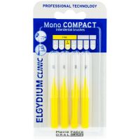 Elgydium Clinic Mono Compact Κίτρινο (0.5) Μεσοδόντια Βουρτσάκια 4τμχ