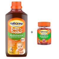 Haliborange Baby & Toddler Multivitamin Liquid Πόσιμο Βρεφικό Συμπλήρωμα Διατροφής Πολυβιταμινών με Γεύση Πορτοκάλι 250ml