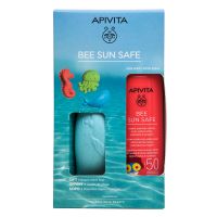 Apivita Set με Bee Sun Safe Παιδική Ενυδατική Αντηλιακή Λοσιόν Προσώπου-Σώματος Spf50 200 ml και Δώρο Παιχνίδια Άμμου Παραλίας