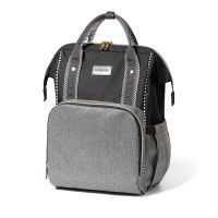 Babyono Τσάντα Αλλαξιέρα Μαύρη Oslo Style BN1424/01