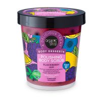 Organic Shop Body Desserts Απολεπιστικό Σώματος Λείανσης με Μαρμελάδα Βατόμουρο 450 ml