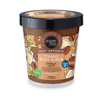 Organic Shop Body Desserts Vanilla Latte Τονωτικό Απολεπιστικό Σώματος 450 ml
