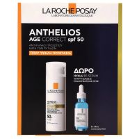 La Roche-Posay Set με Anthelios Age Correct Αντηλιακή Κρέμα Προσώπου Spf50 50 ml και Δώρο Hyalu B5 Serum 10 ml