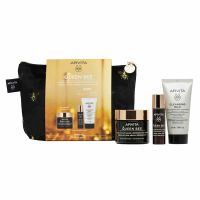 Apivita Queen Bee Set με Κρέμα Απόλυτης Αντιγήρανσης Πλούσιας Υφής 50 ml & Δώρο Ορός Προσώπου Απόλυτης Αντιγήρανσης 10 ml και Μίνι Γαλάκτωμα 3 σε 1 50 ml