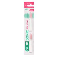 Gum Activital Sonic Sensitive Ultra Soft 4101 Κεφαλές Αντικατάστασης Ηλεκτρικής Οδοντόβουρτσας 2 τμχ