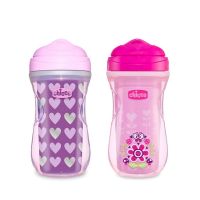 Chicco Active Cup Κύπελλο 14m+ Pink 266ml