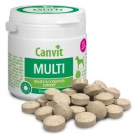 Canvit Multi Συμπλήρωμα Διατροφής Πολυβιταμινών για Σκύλους 100 gr