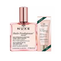 Nuxe Set με Huile Prodigieuse Florale Ξηρό Λάδι για Πρόσωπο/Σώμα/Μαλλιά 100 ml & Δώρο Creme Prodigieuse Boost Πολλαπλής Δράσης 15 ml