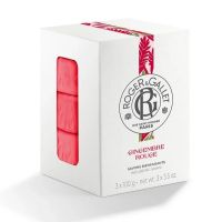 Roger & Gallet Gingembre Rouge Αρωματικά Σαπούνια 3x100 gr