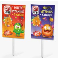 Dr. Frei Multivitamins and Calcium Lollipop Orange 1 pc