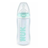 Nuk Anti-Colic Professional Μπιμπερό με Δείκτη Ελέγχου Θερμοκρασίας και Θηλή Σιλικόνης 0-6m 300 ml