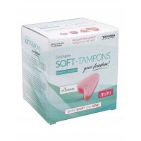 JoyDivision Soft Tampons Mini Μαλακά Ταμπόν Ελαφριάς Ροής 3 τμχ