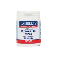 Lamberts Vitamin B12 1000μg Συμπλήρωμα Διατροφής με Βιταμίνη B12 60 tabs